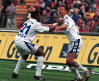 Fussball  1. Bundesliga  2000/2001: FC Bayern Muenchen - FC Schalke 04