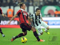 FUSSBALL SERIE A:  Juventus Turin - AC Mailand