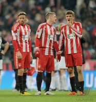 Fussball 1. Bundesliga  Saison 2010/2011: FC Bayern Muenchen  - 1. FC Kaiserslautern