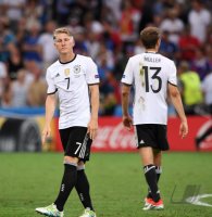 Fussball Europameisterschaft Halbfinale 2016: Enttaeschung Deutschland