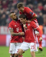 Fussball CHL 16/17 Achtelfinale: FC Bayern Muenchen - Arsenal London