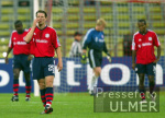 FUSSBALL CHL FCB  - La Coruna Enttaeuschung Linke