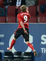 Fussball 1. Bundesliga, Saison 2012/2013:  FC Augsburg - Bayer 04 Leverkusen