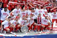 Fussball 1. Bundesliga : FC Bayern Muenchen Deutscher Meister 09/10