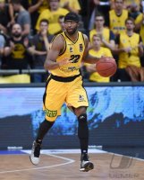 Basketball 1. Bundesliga 15/16 Hauptrunde: Walter Tigers Tuebingen - MHP Riesen Ludwigsburg