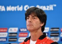 FUSSBALL WM 2014  Achtelfinale PK; Bundestrainer Joachim Loew (Deutschland)