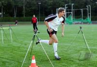 Fitnesstest der Nationalmannschaft in Hamburg