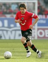 Fussball, 1. Bundesliga: Hannover, HUSZTI Einzelaktion