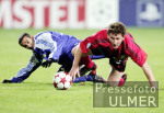 Fussball UCL: Leverkusen - Kiew, Zweikampf