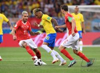 FUSSBALL WM 2018 Vorrunde Brasilien - Schweiz