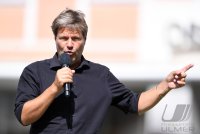 Politik, Wahlkampf Buendnis 90/Die Gruenen: Gruenen Bundesvorsitzender Robert Habeck