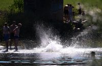 Schmuckbild Hitze, Baden im Neckar, Horb - Muehlen (Kreis Freudenstadt)