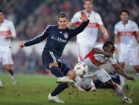 Fussball DFB Pokal  Achtelfinale 08/09   VfB Stuttgart - Bayern Muenchen