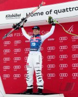 Ski Alpin Kitzbuehel 2018; Abfahrt Sieger Thomas Dressen (GER)