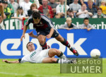 Fussball Bundesliga: Gladbach - Bayern, Ballack enttaeuscht