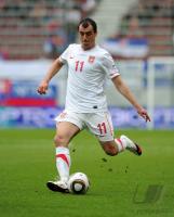 FUSSBALL INTERNATIONAL: Nenad MILIJAS (Serbien)