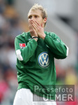 Fussball 1. Bundesliga: Wolfsburg, FISCHER