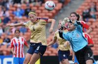 Fussball Frauen FIFA U 17  WM  2008  Paraguay - USA