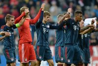 FUSSBALL  CHL  Saison 2013/2014: SCHLUSSJUBEL FC Bayern Muenchen