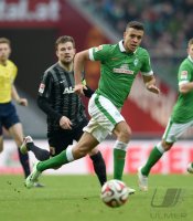 Fussball, 1. Bundesliga  Saison 2014/2015: Werder Bremen - FC Augsburg