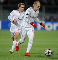 FUSSBALL  International CHL 09/10 :  ROBBEN  (FC Bayern  Muenchen)