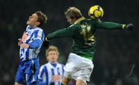 FUSSBALL, 1. BUNDESLIGA, 21. Spieltag: Werder - Berlin