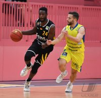 Basketball 2. Bundesliga  19/20 Testspiel: Tigers Tuebingen - Starwings Basel