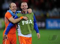 FUSSBALL WM 2010, HALBFINALE:  Uruguay - Niederlande