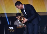 Fussball International  FIFA Ballon d Or 2014: Cristiano Ronaldo (Real Madrid / Portugal)