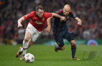 Fussball International CHL Saison 13/14: Manchester United FC - FC Bayern Muenchen