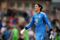 Fussball 1. Bundesliga, Testspiel: Wolfsburg - Hamburger SV, HITZ (Wolfsburg)