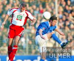 Fussball 1. Bundesliga: Bochum - Koeln, Zweikampf