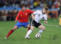 FUSSBALL WM 2010  HALBFINALE:  Deutschland - Spanien