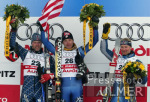 SKI  WM 2003  St.Moritz Kombination Slalom  Herren Siegerehrung