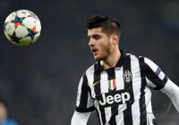 Fussball CHL 14/15 Achtelfinale: Alvaro Morata (Juventus Turin)