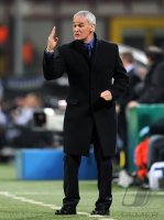 Fussball Champions League  Saison 2011/2012: Trainer Claudio Ranieri (Inter Mailand)