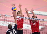 Volleyball  1. Bundesliga  14/15:  TV Rottenburg - TV Ingersoll Buehl