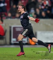 Fussball DFB Pokal 10/11 : Franck Ribery (FC Bayern Muenchen)