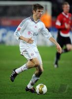 FUSSBALL, 1. BUNDESLIGA, 14. Spieltag: Bayern MUELLER Einzelaktion