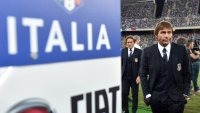 Fussball International Testspiel: Trainer Antonio Conte (Italien)
