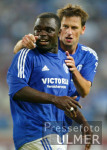 FUSSBALL 1. Bundesliga S04, ASAMOAH und van KERCKHOVEN