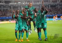 FUSSBALL  Olympia 2008   Viertelfinale  Maenner   Nigeria - Elfenbeinkueste