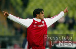 Fussball 1. Bundesliga: Bayern - Hannover, Jubel Ballack