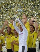 Fussball 1. Bundesliga / Supercup 13/14: Borussia Dortmund - FC Bayern Muenchen