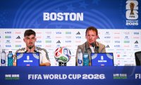 Fussball WM 2026 Deutschland -  Paraguay, Pressekonferenz,