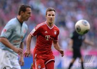 Fussball  1. Bundesliga  13/14: Mario Goetze (FC Bayern Muenchen)