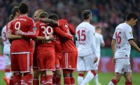 Fussball DFB Pokal Halbfinale 13/14: FC Bayern Muenchen - 1. FC Kaiserslautern
