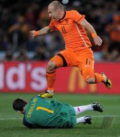 FUSSBALL WM 2010  FINALE:  Holland - Spanien