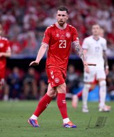Fussball Europameisterschaft 2024: Daenemark - Serbien