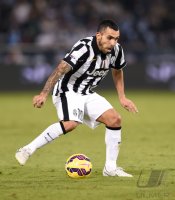 Fussball Supercoppa Italia Finale 2014 in Doha: Carlos Tevez (Juventus Turin)